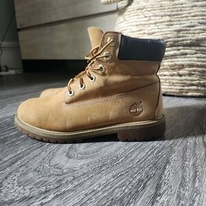 Timberland Tan Leather Boots